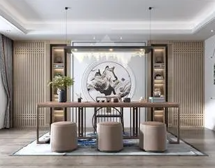 吉林新中式风格茶室如何规划设计